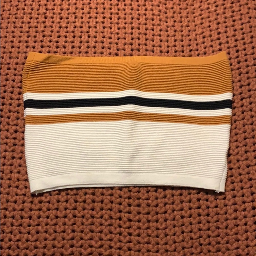 Stripped Tube Top